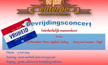 Bevrijdingsconcert Euterpe 60 jaar Voorthuizen