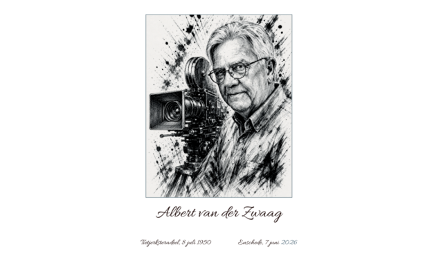 In Memoriam: Albert van der Zwaag