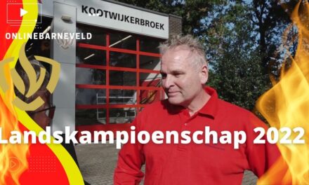 Brandweer Kootwijkerbroek organiseert Landskampioenschap 2022