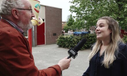 obs Dalton school Lange Voren verhuist met zang en dans